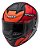 Capacete Peels Spike 2 Novo 1st Preto Brilho / Vermelho - Imagem 3