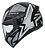 Capacete Peels Spike 2 Novo 1st Preto Brilho / Prata - Imagem 1