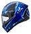 Capacete Peels Spike 2 Novo Modelo Stk Azul Metalico / Preto - Imagem 1