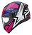 Capacete Peels Spike 2 Novo 1st Preto Brilho / Pink - Imagem 1