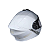 Capacete EBF XTroy Solid Shine Articulado Branco Com Óculos Interno - Imagem 7