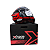 Capacete EBF XTroy MSV GTR Articulado Preto / Vermelho Com Óculos Interno - Imagem 5
