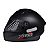 Capacete EBF XTroy FF 526 Fechado SLD Shine Preto Fosco - Imagem 1