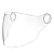 Viseira Capacete New Liberty 3 Cristal - Imagem 1