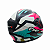 Capacete FW3 Gtn Super Azul/Rosa/Branco Sem Óculos - Imagem 4