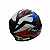 Capacete FW3 Gtn Super Vermelho/Azul/Branco Sem Óculos - Imagem 4