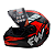 Capacete FW3 Gtn Speed Preto/Vermelho - Imagem 1