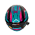 Capacete FW3 X Open Up Fox Azul Com Óculos - Imagem 4