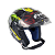 Capacete FW3 X Open Países Preto Brasil - Imagem 3