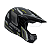 Capacete Bieffe 3 Sport Horizon Preto Fosco / Amarelo - Imagem 2
