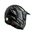Capacete Bieffe 3 Sport Horizon Preto Fosco / Amarelo - Imagem 3