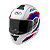 Capacete Drive 2 HG Pulse Branco/Azul - Imagem 2