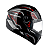 Capacete Drive 2 HG Pulse Preto/Vermelho - Imagem 4