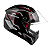 Capacete Drive 2 HG Pulse Preto/Vermelho - Imagem 5