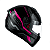 Capacete Drive 2 HG Flex Preto/Rosa - Imagem 5