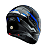 Capacete Drive 2 HG Flex Preto/Azul - Imagem 3