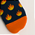 Meia Divertida Masculina Fogo - Imagem 4