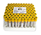 TUBO PARA COLETA DE SANGUE AMARELO A VACUO GEL 3,5ML C/100 UNIDADES - LABOR IMPORT - Imagem 1