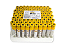 TUBO PARA COLETA DE SANGUE AMARELO A VACUO GEL 5ML C/100 UNIDADES - LABOR IMPORT - Imagem 1