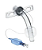 CANULA TRAQUEOSTOMIA 4,5 mm COM BALAO EM PVC - VITALGOLD - Imagem 1
