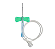 SCALP INFUSÃO INTRAVENOSA 21G C/100 UNIDADES - MEDIX - Imagem 1