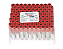 TUBO PARA COLETA DE SANGUE VERMELHO SILICONIZADO SECO A VACUO 4ML PLAST C/100 UNIDADES – LABOR IMPORT - Imagem 1
