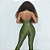 Conjunto fitness canelado: legging com recorte e top - Imagem 2