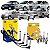 Kit Cabo e Vela Gm Corsa Celta Prisma 1.0 2001 a 2012 Vhc - Imagem 1