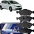 Pastilha Freio Dianteira Syl Honda Fit 1.5 Ex 2003 2004 2005 2006 2007 2008 2009 - Imagem 1