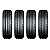 Kit 4 Pneus Dunlop Passeio Sp Touring R1 P 185 70 r14 82 T - Imagem 2