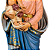 Imagem Nossa Senhora da Alegria 42cm Gesso - Imagem 4