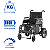 Cadeira de Rodas Dobrável Motorizada Elétrica 120 kg Preto - Imagem 9