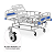 Cama Hospitalar Manual Com Elevação 3 Movimentos 5 Posições Para Obesos Suporta Até 200 kg Dellamed - Imagem 9