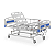 Cama Hospitalar Manual Com Elevação 3 Movimentos 5 Posições Para Obesos Suporta Até 200 kg Dellamed - Imagem 1