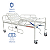 Cama Fowler Hospitalar Manual Com Elevação 2 Movimentos 5 Posições Para Obesos Suporta Até 180 kg Procirúrgica - Imagem 4