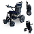 Cadeira de Rodas Mototizada Elétrica Leve Resistente Suporta Até 120 KG Com Controle Remoto Theramart - Imagem 1
