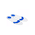 Palmilha Silicone Com Arco Brando Ponto Azul - Imagem 2
