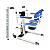 Cadeira de Transferência Hidráulico  Manual  Obeso 120 kg - HealtClean - Imagem 4