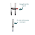 Muleta Axilar Ajustável Alumínio SC601 Suporta 130 KG Par - Hidrolight - Imagem 2