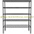 Estante aramada branca com 5 prateleiras para câmara fria - 79Lx37Px188A cm - Imagem 1