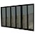 Porta de vidro para walk in cooler - kit 2 portas - Imagem 1