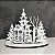 VILAREJO NATAL - Casa natalina - Enfeite natal MDF (20cmx16cm) - Imagem 4