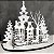 VILAREJO NATAL - Casa natalina - Enfeite natal MDF (20cmx16cm) - Imagem 2