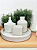 Conjunto de mini vasos decorativos - Imagem 1