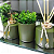 Conjunto lavabo verde militar - Imagem 1