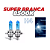 Lampada Super Branca H4 8500k Tipo Xenon 12v 55w Farol - Imagem 2