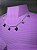 Chocker Pingente Corações Laterais - Imagem 6