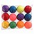 Bola fisio cravo brinquedo pet colorida kit 12 Pçs - Imagem 8