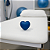 Coração De Vinil Anti Stress E Fisioterapia - Kit C/4 Azul Marinho - Imagem 4