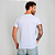 Camiseta Básica Algodão Adulto Unissex Branca - Imagem 3